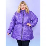 Куртка  , размер 64-66, фиолетовый Ябер
