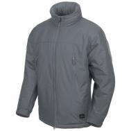 Куртка  зимняя, силуэт прямой, капюшон, ультралегкая, мембранная, карманы, размер 52, серый Helikon-Tex