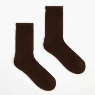 Носки , размер 41/43, коричневый EuroWool