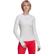 Лонгслив  TruePurpose Long Sleeve Top, силуэт прилегающий, размер XS INT, белый adidas by Stella McCartney