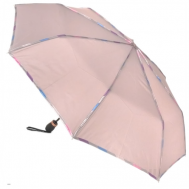 Мини-зонт , автомат, для женщин, розовый, фиолетовый Три Слона