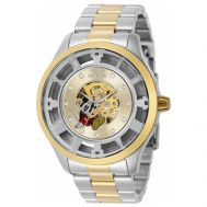 Наручные часы  Часы мужские механика с автоподзаводом  Disney Mickey Mouse Men 41365, серебряный INVICTA