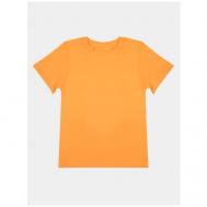 Футболка , размер 50, оранжевый FOX TEX