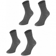 Носки , 2 пары, размер 41-42, серый Larma Socks