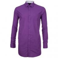 Рубашка , размер 52/L/170-178, фиолетовый Imperator