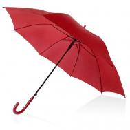 Мини-зонт полуавтомат, купол 100 см., 8 спиц, красный Без бренда