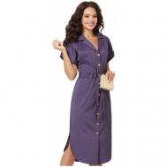 Платье , размер 52, фиолетовый DSTrend
