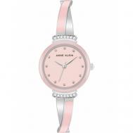 Наручные часы  Crystal Metals, розовый Anne Klein