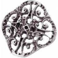 Кольцо , безразмерное, серебряный OTOKODESIGN