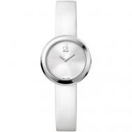 Наручные часы , серебряный, белый Calvin Klein