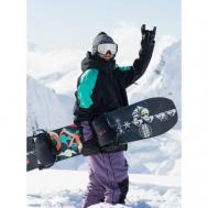 Куртка  для сноубординга, размер XS, черный Quiksilver