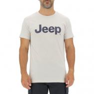 Футболка , размер S, серый Jeep