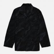 куртка  демисезонная, силуэт прямой, размер L, черный MAHARISHI