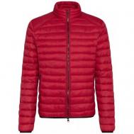 куртка  демисезонная, силуэт прилегающий, размер XL, красный Cinque