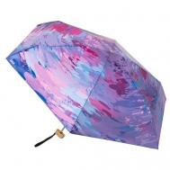 Зонт , механика, 5 сложений, купол 94 см., 6 спиц, для женщин, фиолетовый RainLab