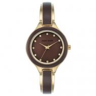 Наручные часы  Crystal 2934BNGB, коричневый Anne Klein