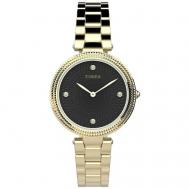 Наручные часы  TW2V24100, золотой, черный Timex