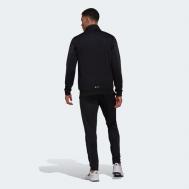 Костюм , олимпийка и брюки, силуэт прилегающий, размер S, черный Adidas