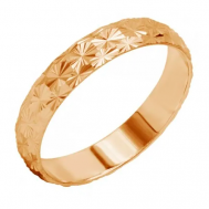 Кольцо обручальное Яхонт, красное золото, 585 проба, размер 20.5 Яхонт Ювелирный