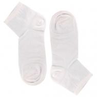 Мужские носки , 1 пара, укороченные, размер 27, белый Palama