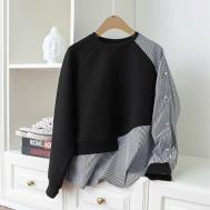 Пуловер женский цвет черный размер XL Firstinka