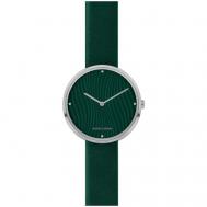 Наручные часы  Design collection, серебряный, зеленый Jacques Lemans