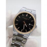 Наручные часы Мужские и женские кварцевые, электронные, подарок, часики с металлическим браслетом, черный, серебряный Mivo-World