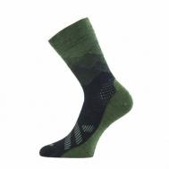 Носки  унисекс , 1 пара, классические, размер M, зеленый Lasting