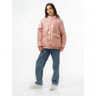 куртка   демисезонная, размер 52, розовый Alef