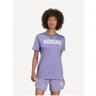 Футболка , размер 34, фиолетовый Adidas