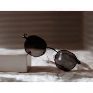 Солнцезащитные очки , вайфареры, оправа: металл, черный Tsatsky