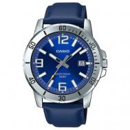 Наручные часы  MTP-VD01L-2B, синий, серебряный Casio