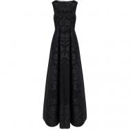 Платье , вечернее, размер 44, черный Alberta Ferretti