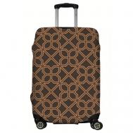 Чехол для чемодана , размер L, коричневый LeJoy