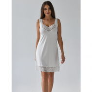 Сорочка , размер 64, белый Текстильный край