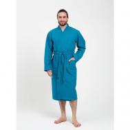 Халат , длинный рукав, пояс/ремень, карманы, банный халат, размер 112, мультиколор Lilians