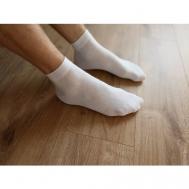 Мужские носки , 1 пара, классические, антибактериальные свойства, размер 41/45, белый Караван