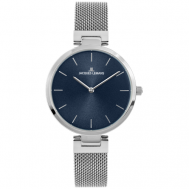 Наручные часы  Classic, серебряный, синий Jacques Lemans