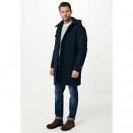 куртка , демисезон/зима, капюшон, карманы, размер XXL, синий Mexx