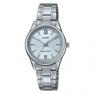 Наручные часы  Collection LTP-V005D-2B3, голубой, серебряный Casio