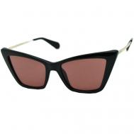 Солнцезащитные очки , кошачий глаз, оправа: металл, с защитой от УФ, для женщин, мультиколор Max&Co