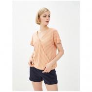 Блуза  , размер L, оранжевый Baon
