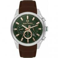 Наручные часы  Наручные часы  ST.1.10377-3, коричневый, зеленый Sergio Tacchini