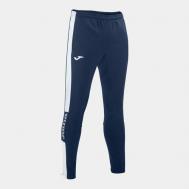 Футбольные брюки , карманы, регулировка объема талии, размер S, белый, синий Joma