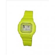 Наручные часы  Sports Электронные спортивные с секундомером, подсветкой, защитой от влаги и ударов, желтый Lasika