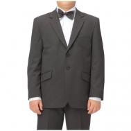 Школьный пиджак , однобортный, размер 152/80, серый Инфанта