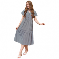 Платье , размер 48, серый Оптима Трикотаж