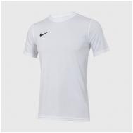 Футбольная футболка , силуэт полуприлегающий, размер M, белый Nike