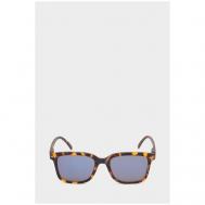 Солнцезащитные очки , прямоугольные, оправа: пластик, с защитой от УФ, зеркальные, коричневый IZIPIZI