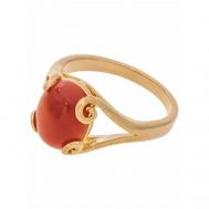 Кольцо с красным агатом "Лагуна" Lotus Jewelry